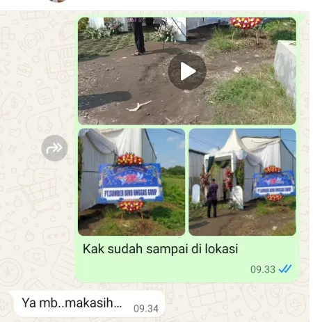 Pengiriman Karangan Bunga Tanah Sareal