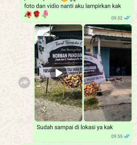 Pengiriman Karangan Bunga Tanah Sareal